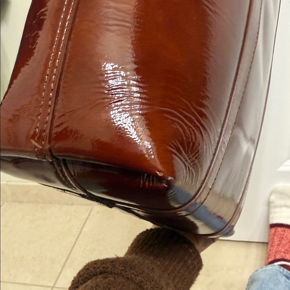 Sézane The Tote in Mahogany EUC - Picture 5 of 9